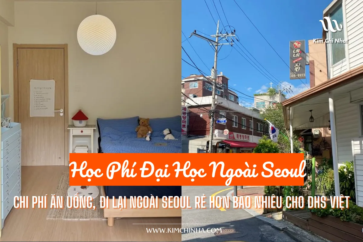 Chi Phí Ăn Uống, Đi Lại Ngoài Seoul Rẻ Hơn Bao Nhiêu Cho DHS Việt
