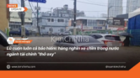 Lũ cuốn luôn cả bảo hiểm: hàng nghìn xe chìm trong nước, ngành tài chính “thở oxy”