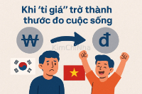 Khi tỉ giá thắng cả tấm lòng và những cuộc so sánh khiến quê hương trở nên “rẻ” mạt