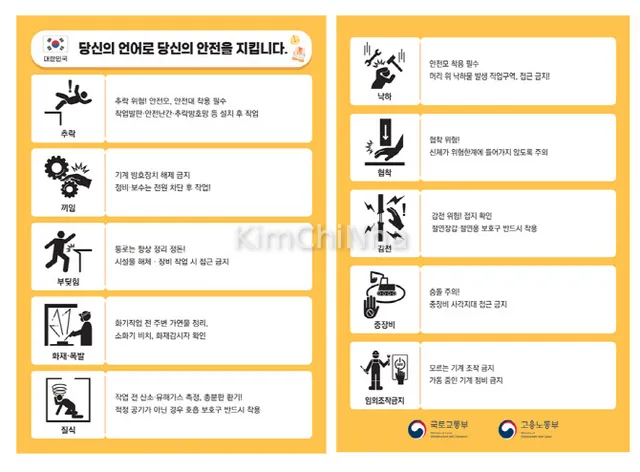 Tai nạn lao động phổ biến nhất với lao động nước ngoài tại Hàn Quốc là tai nạn do kẹt máy