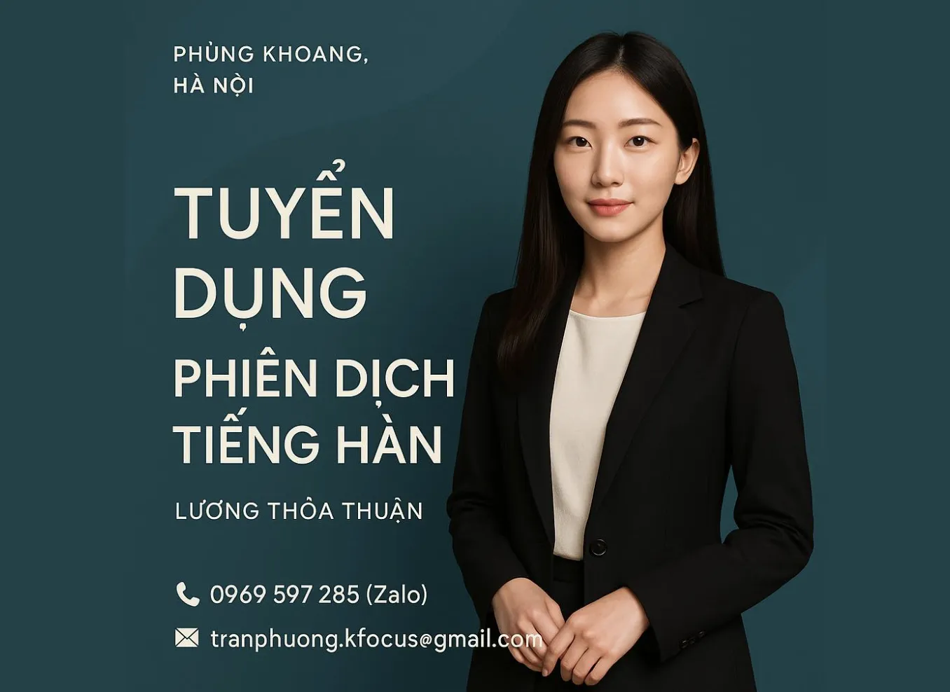 PHIÊN DỊCH TIẾNG HÀN – 35 TRIỆU/THÁNG