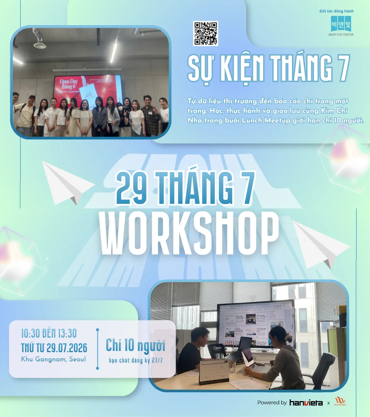 [LUNCH MEETUP THÁNG 7] CÙNG KIM CHI NHA KHÁM PHÁ CÁCH CÁC DOANH NGHIỆP HÀN VIẾT BÁO CÁO CHỈ TRONG 1 TRANG