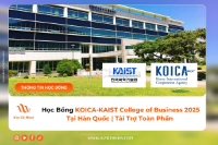 Học Bổng KOICA-KAIST College of Business 2025 Tại Hàn Quốc | Tài Trợ Toàn Phần (Fully Funded)