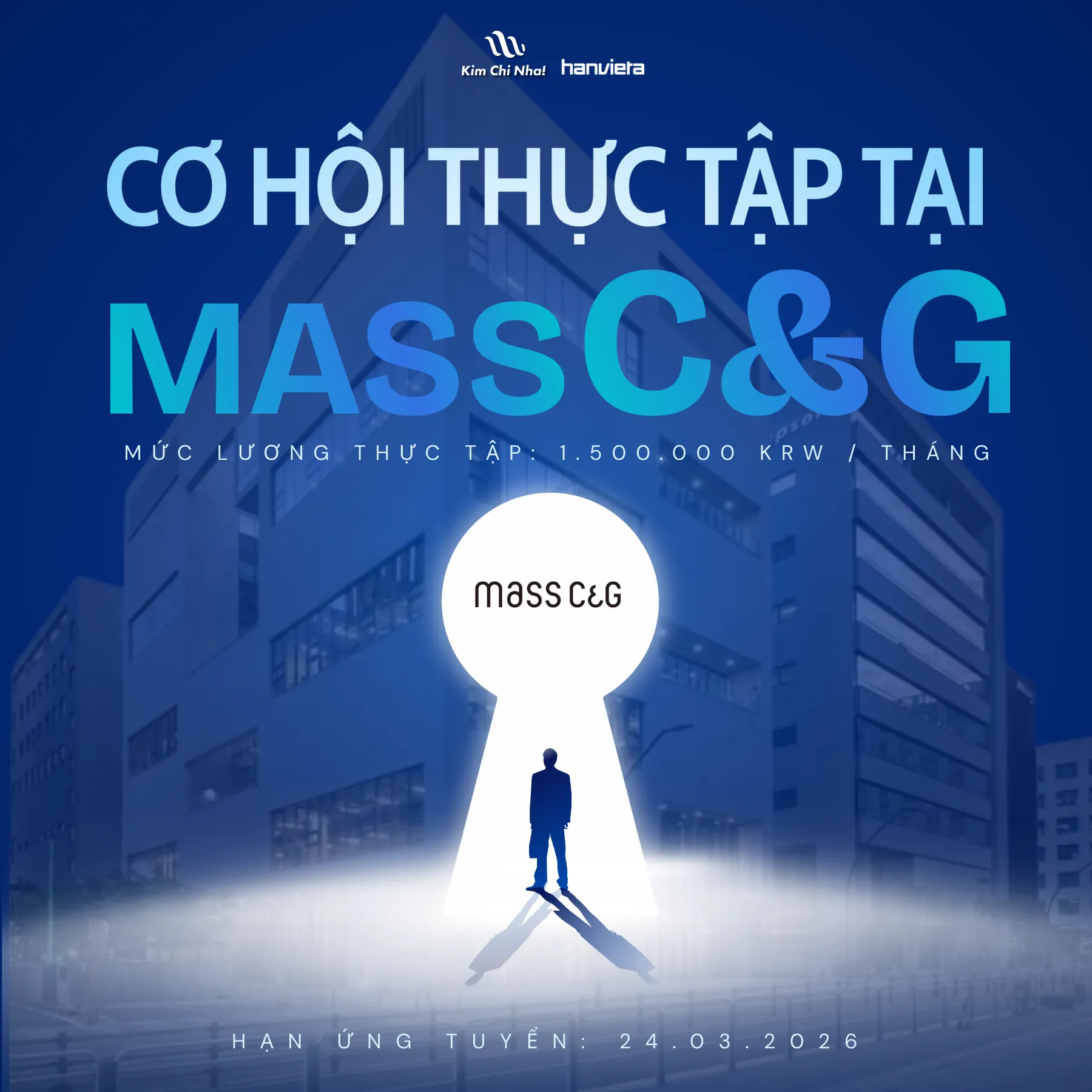 Chương trình thực tập : Tuyển dụng thực tập sinh Việt Nam tại tập đoàn Mass C&G