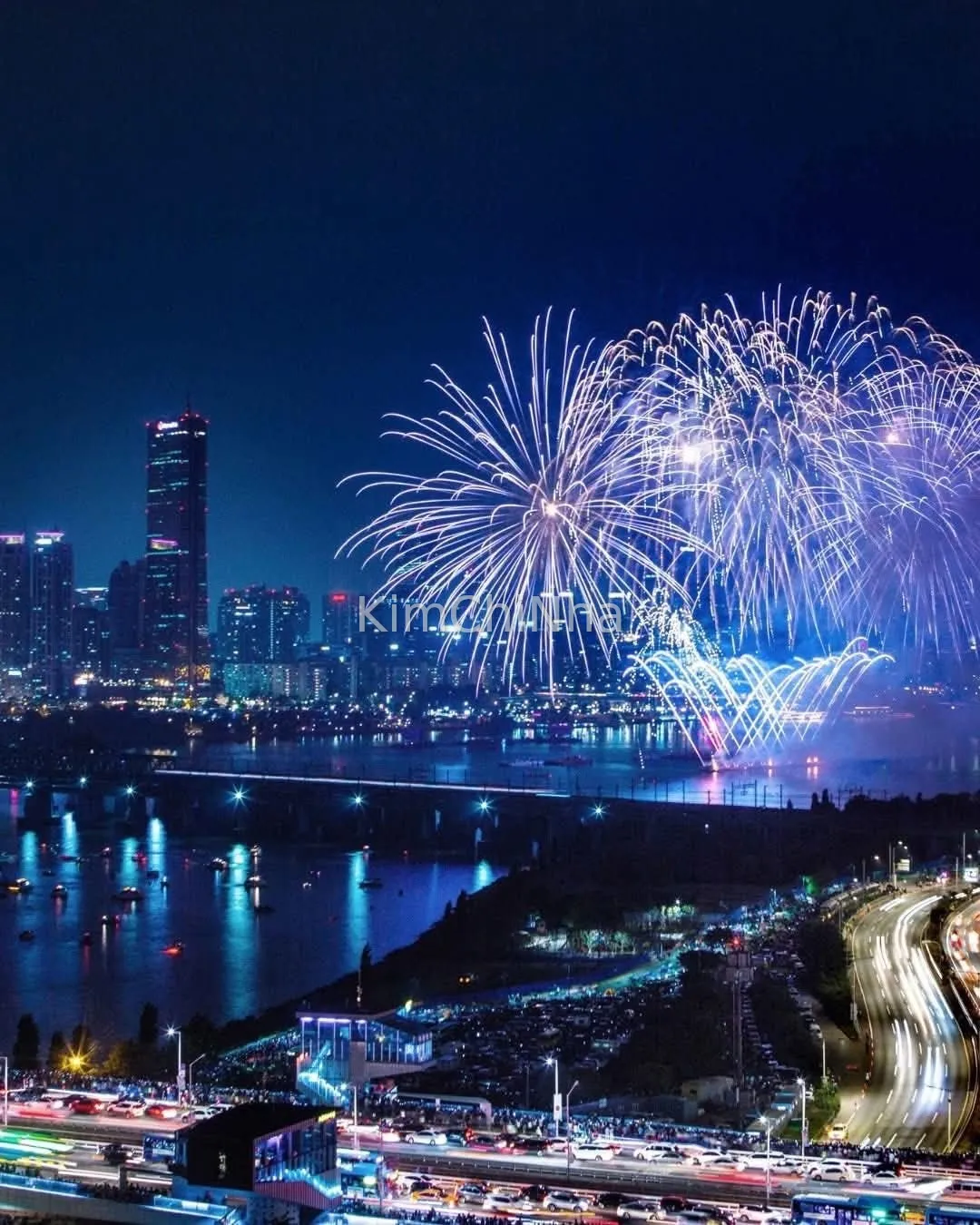 Lễ hội pháo hoa quốc tế lớn nhất Seoul tháng 9 này 💜💙🎆