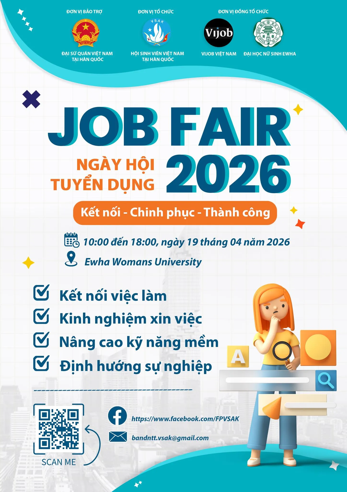 NGÀY HỘI TUYỂN DỤNG SINH VIÊN – JOB FAIR 2026