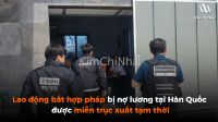 Lao động bất hợp pháp bị nợ lương tại Hàn Quốc được miễn trục xuất tạm thời
