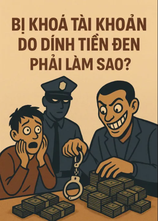  Tài khoản bị khóa vì “tiền đen”? Du học sinh Hàn phải xử lý ra sao ngay lập tức!