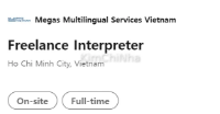Megas Multilingual Servicesuyển dụng phiên dịch viên tiếng Hàn (Freelance Interpreter) / Sài Gòn