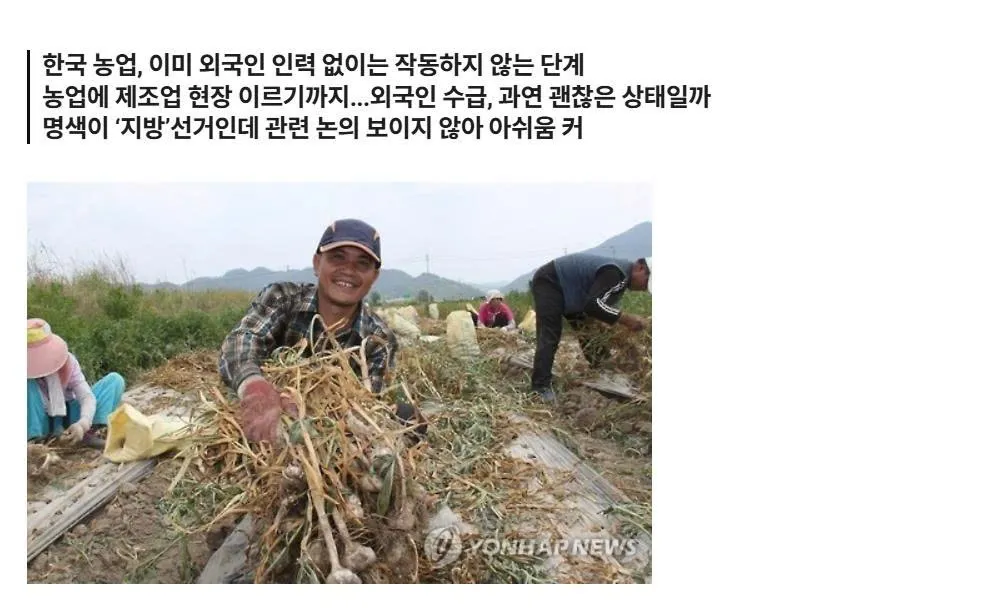Lao động nước ngoài ở nông thôn Hàn Quốc vượt mốc 100.000 người: Không còn là khủng hoảng, mà là bước chuyển tất yếu