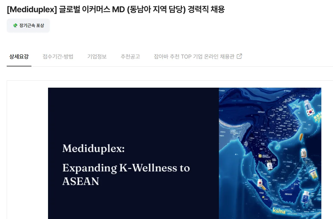 Mediduplex Tuyển dụng Global E-commerce MD – Quản lý thị trường Đông Nam Á