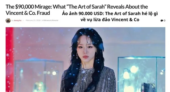 The Art of Sarah – Siêu phẩm dựa trên đại án có thật từng gây chấn động Hàn Quốc