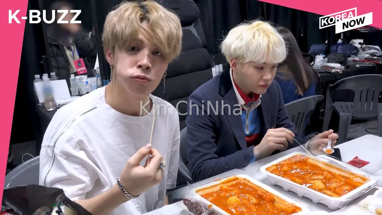 BTS favorite food