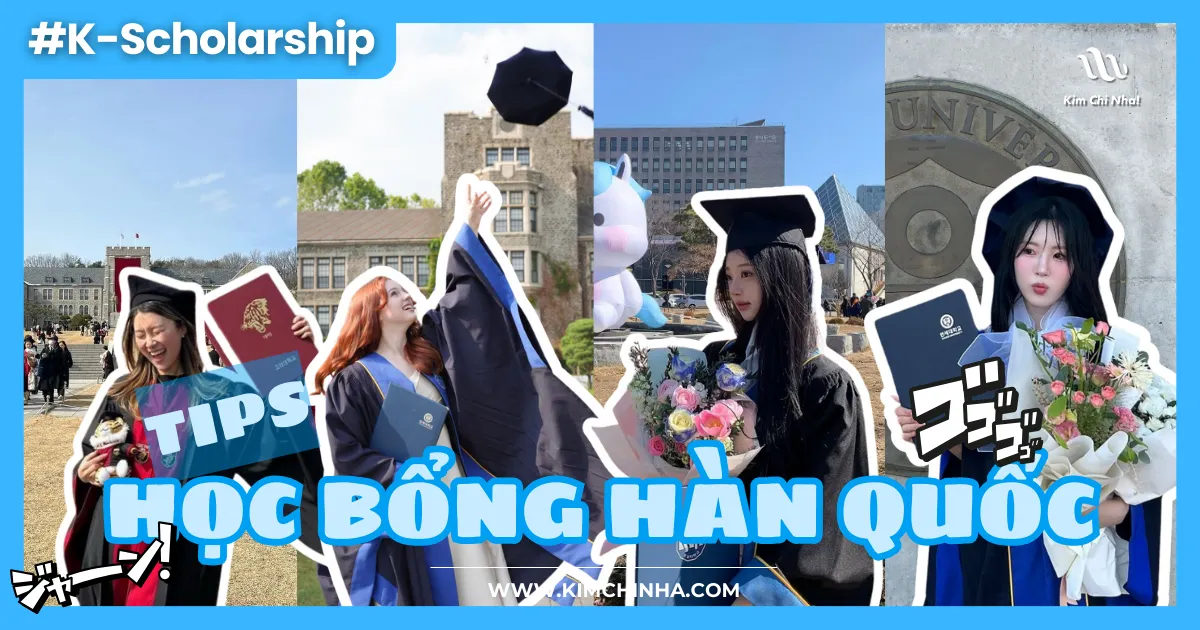 Những học bổng Hàn Quốc không nhìn bảng điểm nhưng lại rất đáng tiền