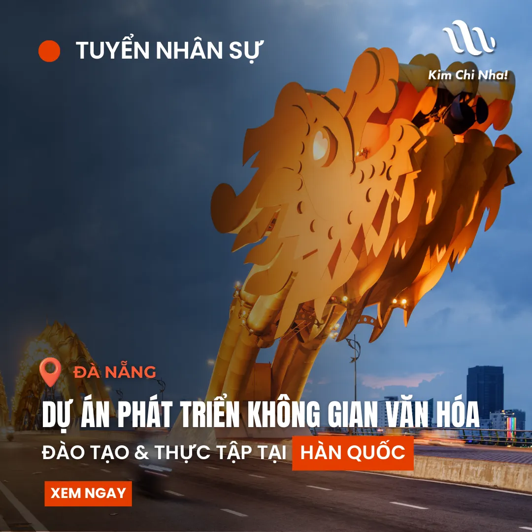MASS C&G TUYỂN DỤNG ĐIỀU PHỐI VIÊN DỰ ÁN MEDIA ART TẠI ĐÀ NẴNG (ĐÀO TẠO TẠI HÀN QUỐC)