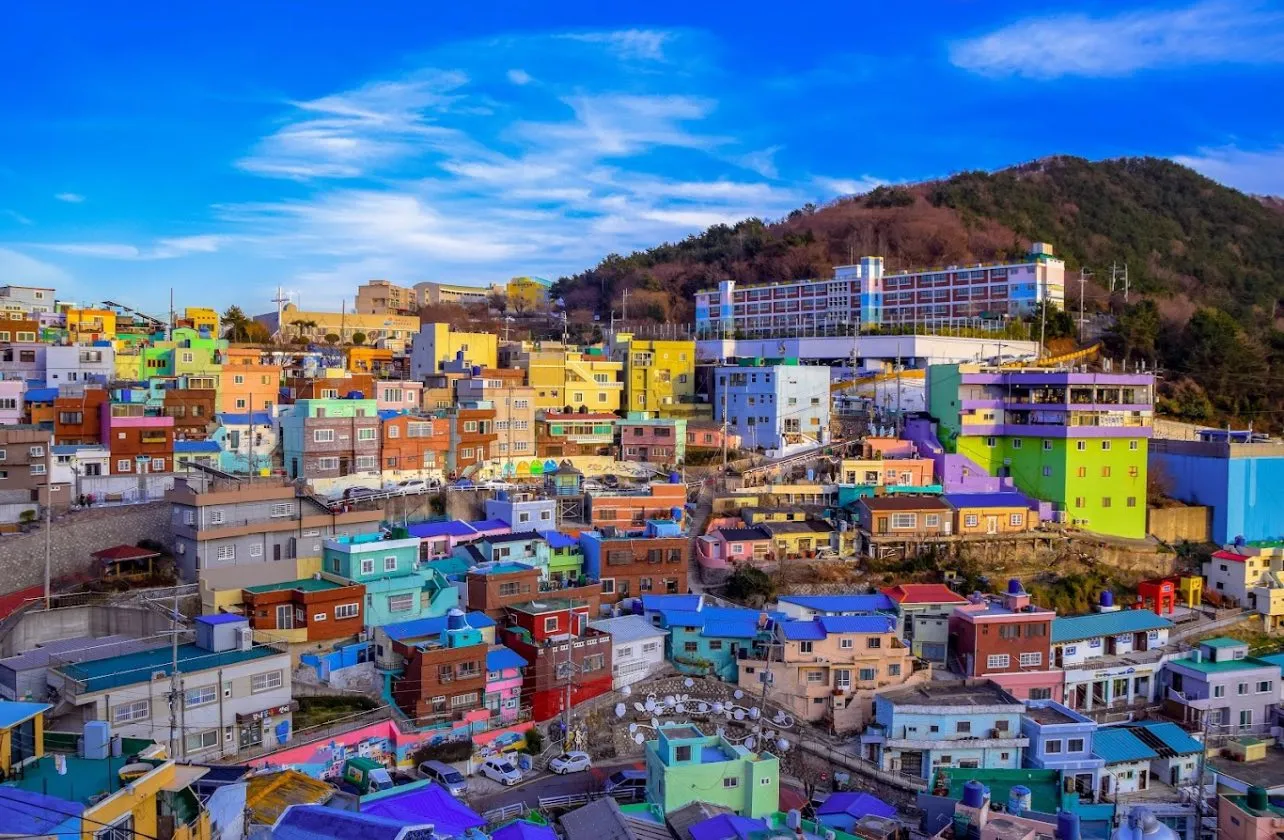 Làng văn hóa Gamcheon: Bản giao hưởng màu sắc trên sườn núi Busan 🎨🏘️