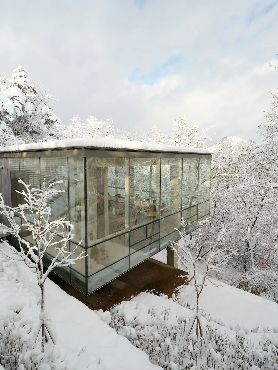Inwangsan Forest Shelter: Khoảng lặng dịu dàng giữa bản tình ca tuyết trắng của Seoul 🏔️❄️