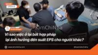 Vì sao việc ở lại bất hợp pháp lại ảnh hưởng đến suất EPS cho người khác?