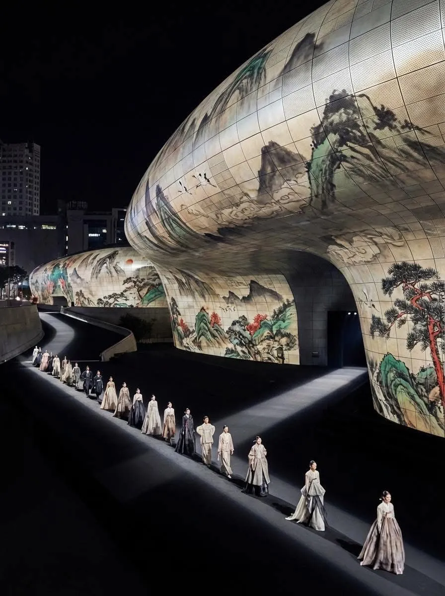 Seoul Fashion Week cực chất phiên bản Chosun: Khi di sản K-Heritage "đại náo" sàn diễn cao cấp