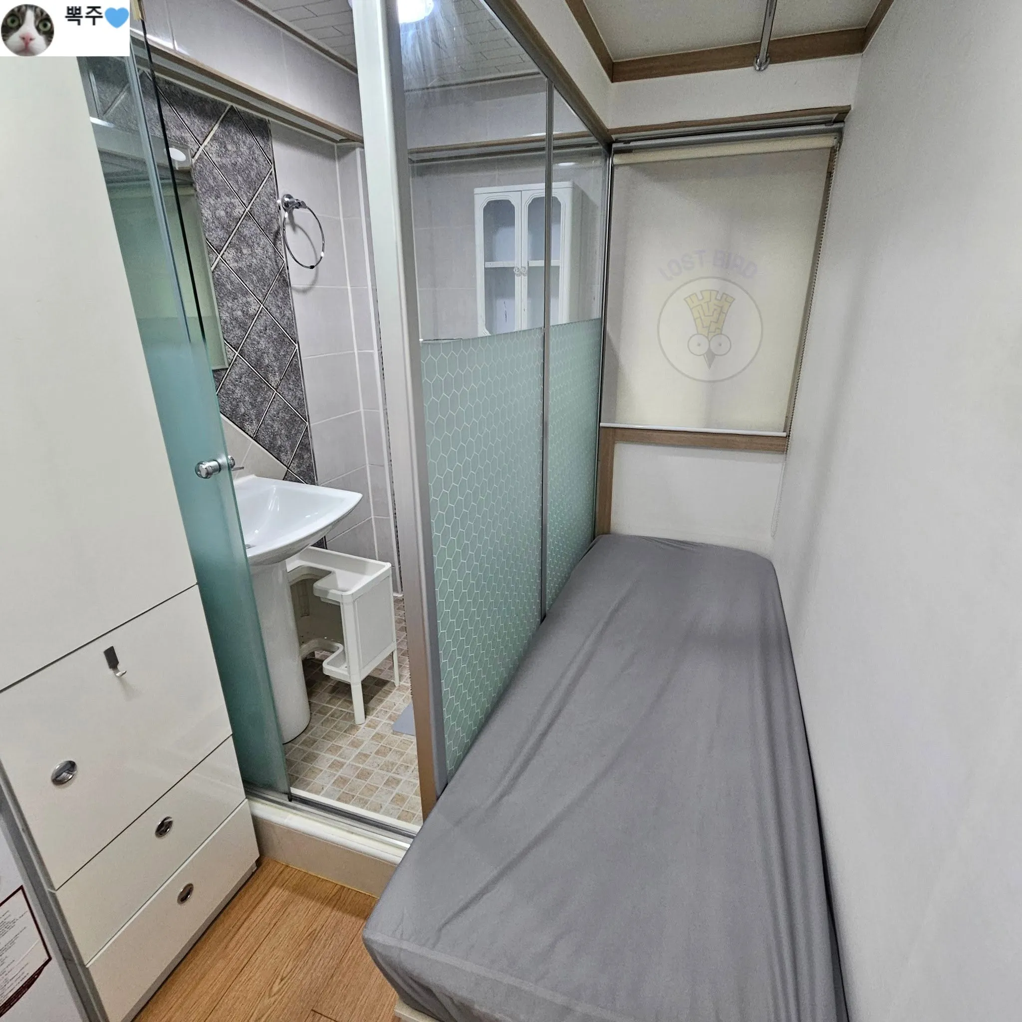Một căn hộ gosiwon tại Seoul với giá 600k won/tháng