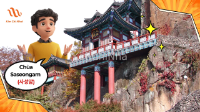 chùa Saseongam (사성암): Một buổi sớm ở nơi nhìn thấy cả bầu trời và dòng sông