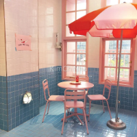 Stylenanda Pink Pool Café : Quán cà phê “hồng hường” xinh xẻo bậc nhất Seoul dành cho tín đồ sống ảo