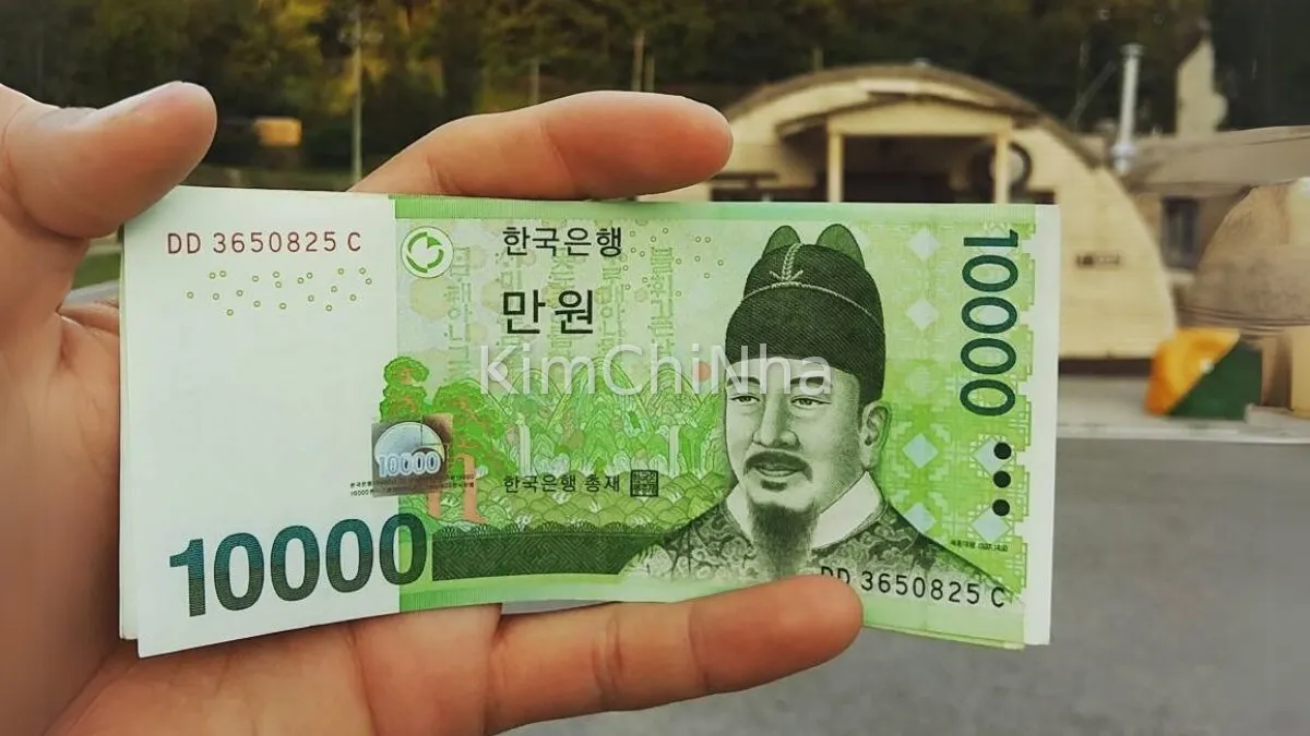 Tờ 10000 won - Vị minh quân đưa chữ viết đến với toàn dân