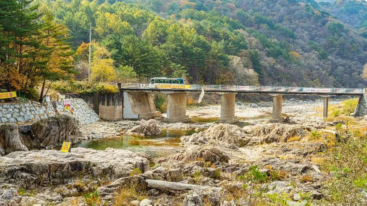 Chuyến đi mùa hè đến thung lũng Baekdam, Gangwon, thư giãn giữa thiên nhiên mát mẻ.
