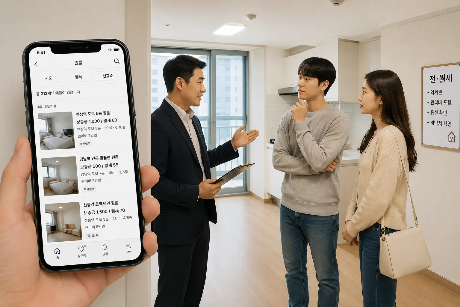 Cách tìm nhà khi sinh sống ở Hàn Quốc an toàn?