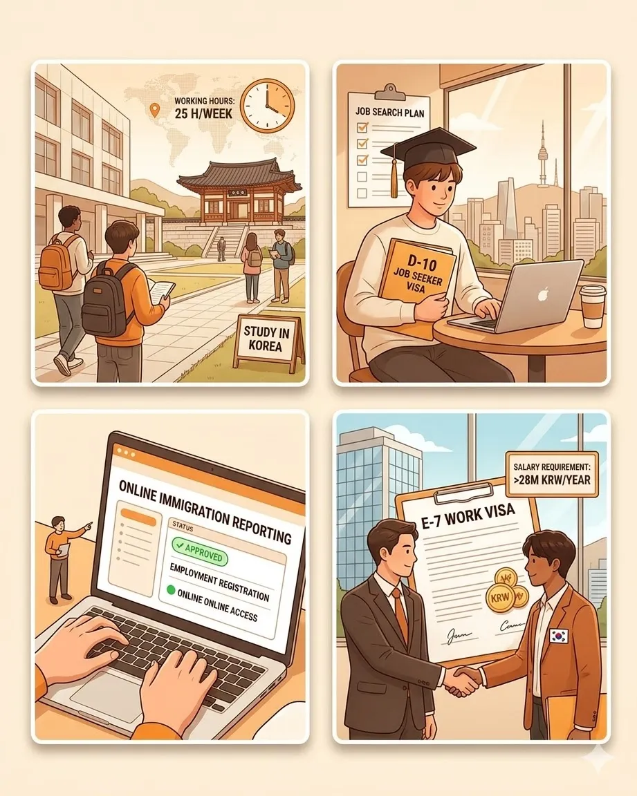 Cập Nhật Mới Nhất Về Chính Sách Visa Hàn Quốc 2026: Những Thay Đổi Quan Trọng Bạn Cần Biết