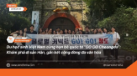 Du học sinh Việt Nam cùng bạn bè quốc tế “GO GO Cheongdo”: Khám phá di sản Hàn, gắn kết cộng đồng đa văn hóa