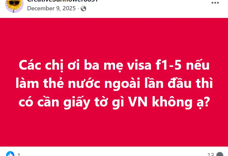 Hướng dẫn chi tiết cách làm thẻ nước ngoài (외국인등록증) lần đầu cho ba mẹ diện F-1-5