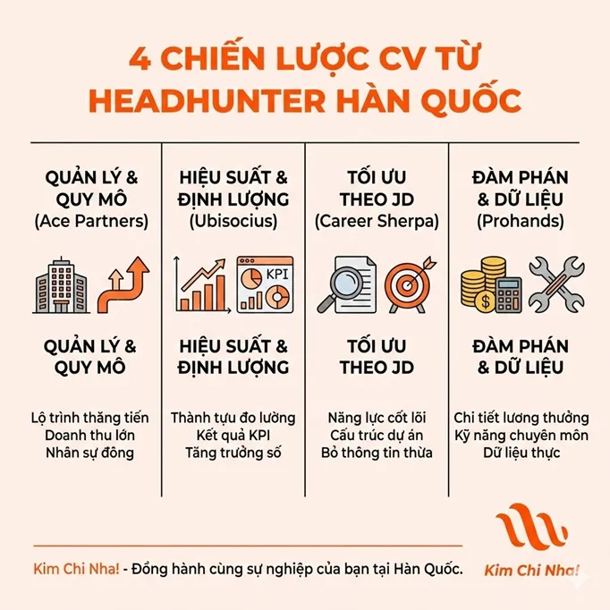 CHIA SẺ MẪU 이력서 (CV) CHIẾN LƯỢC TỪ CÁC ĐƠN VỊ TUYỂN DỤNG HÀNG ĐẦU TẠI HÀN QUỐC