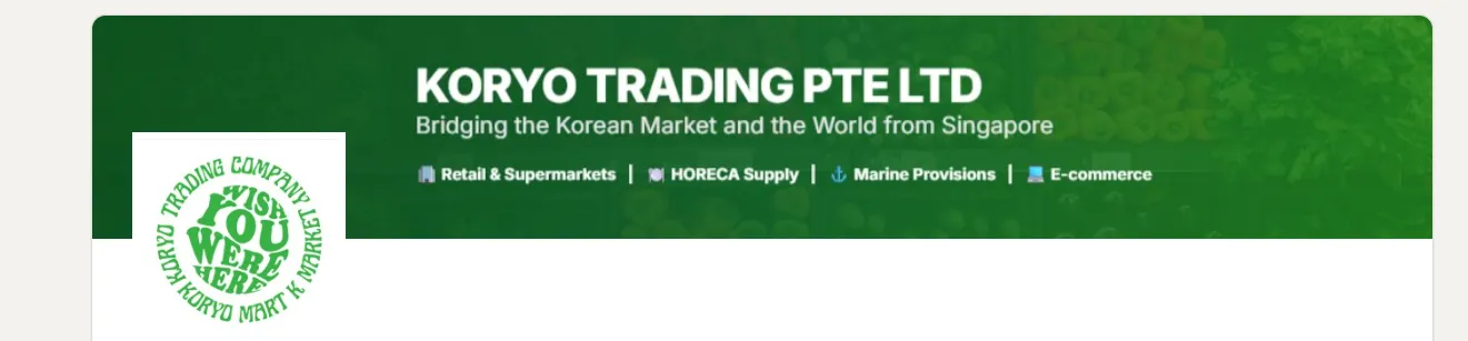 KORYO TRADING PTE LTD tuyển dụng Chuyên viên kinh doanh tại Seoul