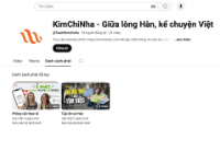 Kim Chi Nha chính thức ra mắt kênh YouTube – Không gian mới cho cộng đồng người Việt tại Hàn Quốc