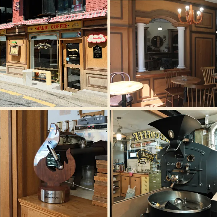 Malic Coffee: Góc "ẩn mình" đầy nắng dưới tầng bán hầm khu Mapo ☕ 