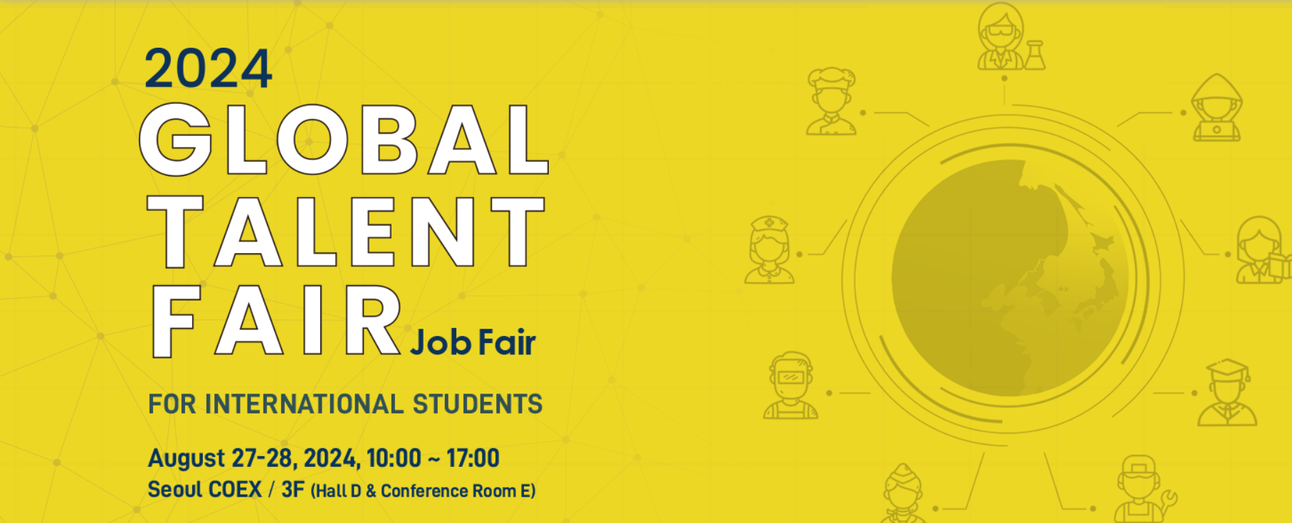 Ngày hội việc làm dành cho sinh viên nước ngoài Global Talent Job Fair for International Students 2024