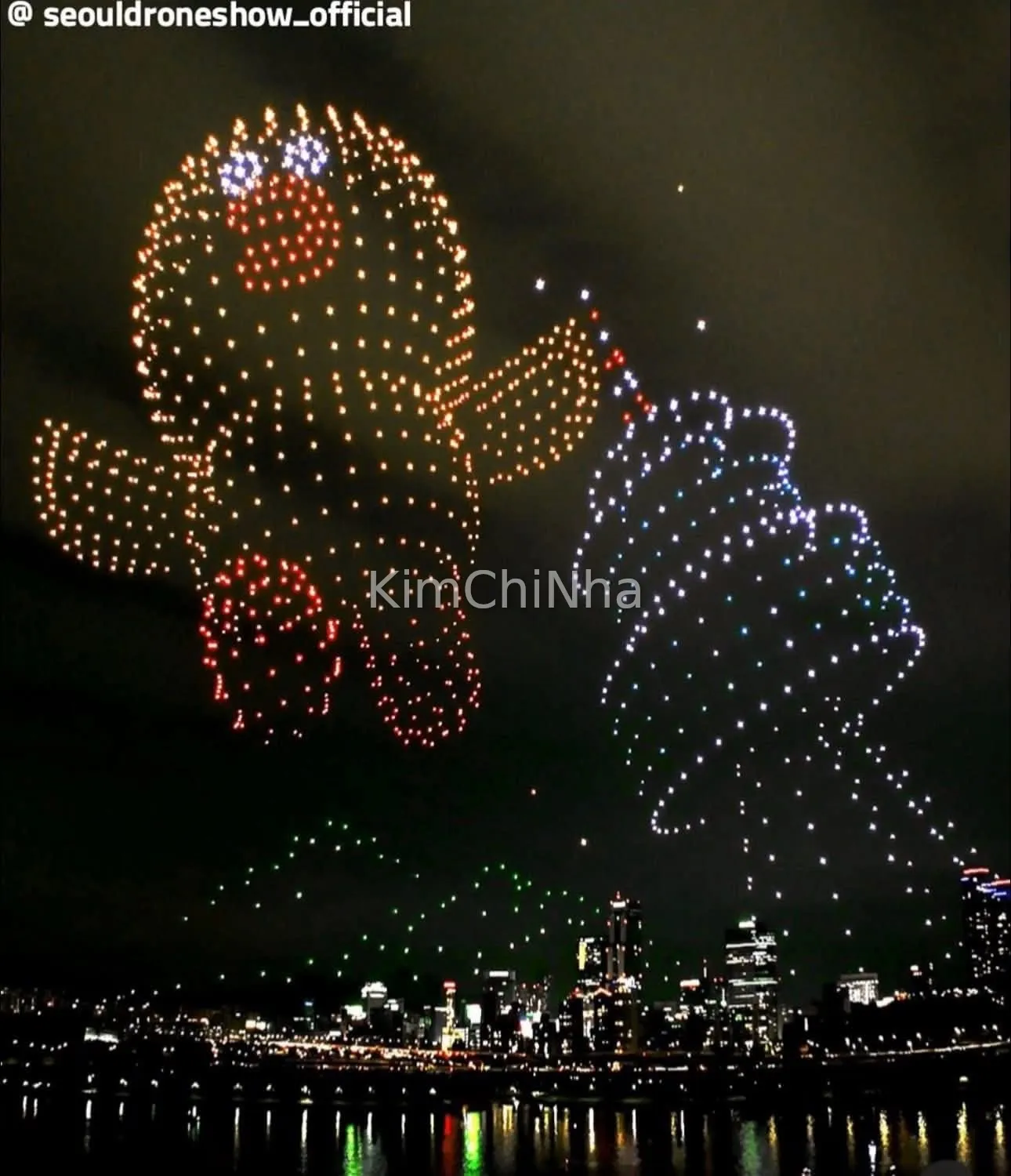 Lịch biểu diễn Seoul Drone Light Show ở Hàn tháng 9/2025