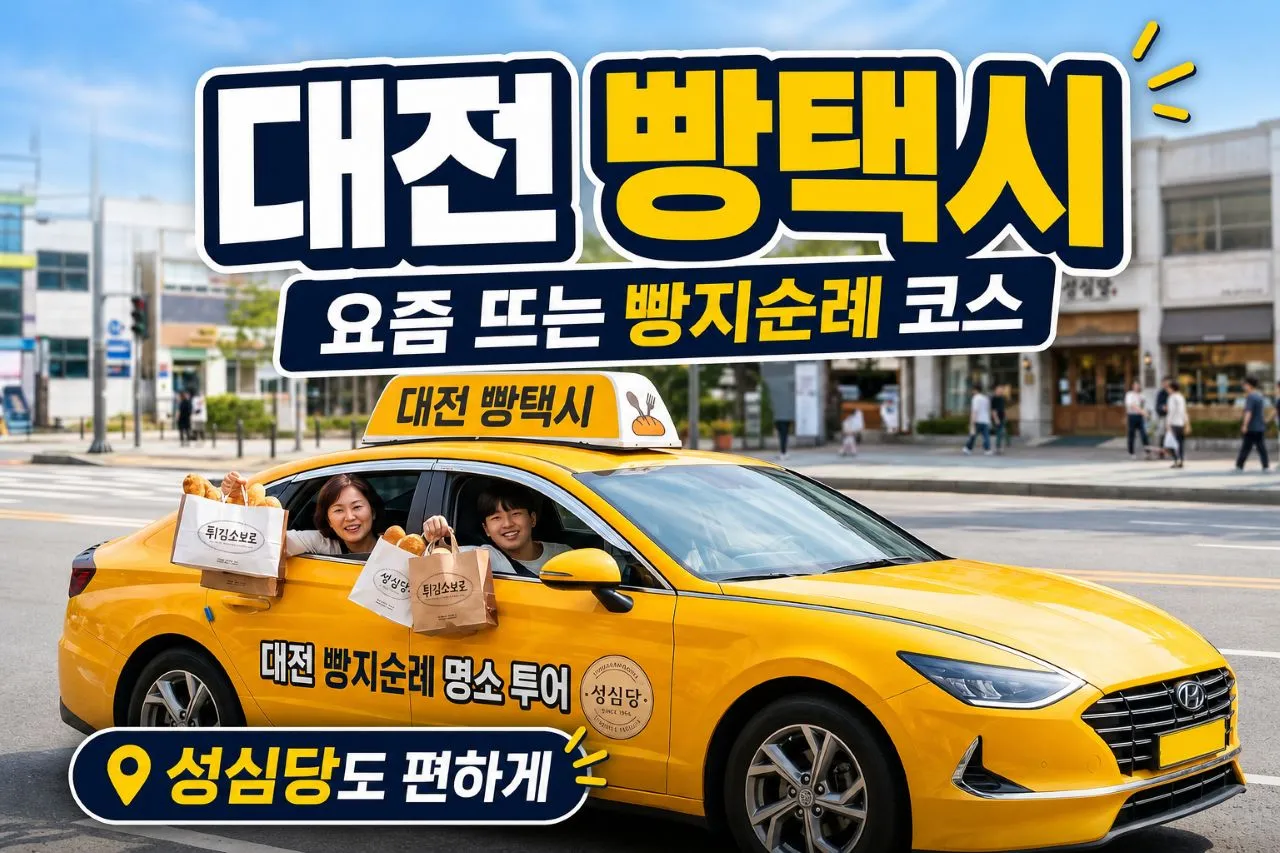 Đại chiến “bánh mì” tại Daejeon: Dịch vụ taxi bánh mì là gì mà gây sốt? Cách khám phá trọn vẹn hành trình săn bánh nổi tiếng