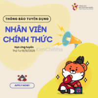 Tổng cục Du lịch Hàn Quốc Tuyển dụng nhân viên hành chính tại Việt Nam