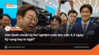 Hàn Quốc chuẩn bị thử nghiệm tuần làm việc 4,5 ngày: Kỳ vọng hay lo ngại?