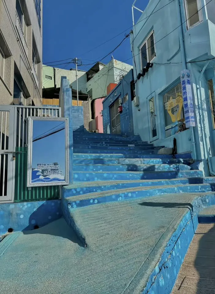 HUINNYEOUL CULTURE VILLAGE – GÓC NHỎ "SANTORINI" LÃNG MẠN ĐẾN TẬN CÙNG TẠI BUSAN 🌊🏠