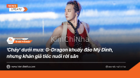 'Cháy' dưới mưa: G-Dragon khuấy đảo Mỹ Đình, nhưng khán giả tiếc nuối rời sân
