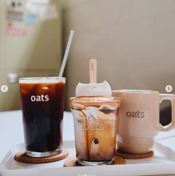 Ghé quán Oats coffee - Tọa độ "chữa lành" cho những tín đồ mê sữa yến mạch tại Seoul 🌾☕