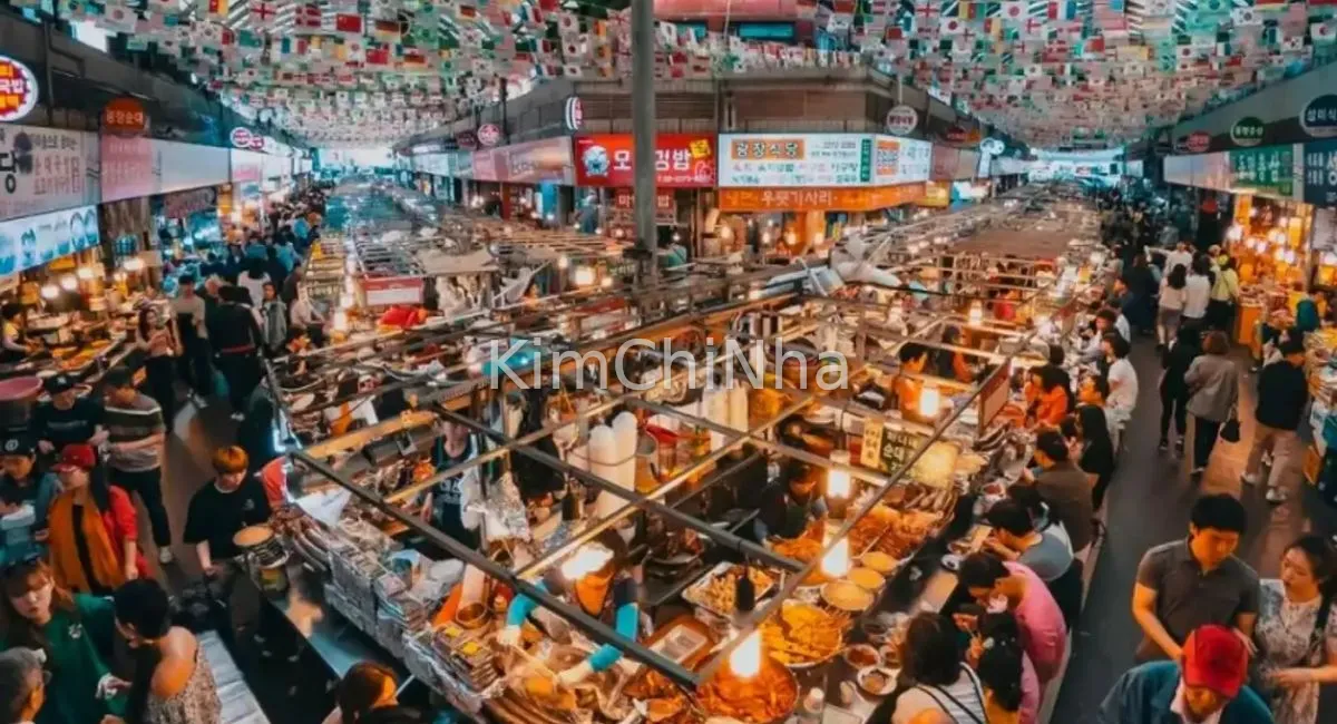 Chợ Gwangjang - Tọa độ ẩm nổi tiếng Hàn Quốc