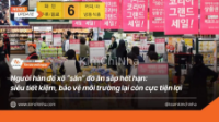 Người hàn đổ xô “săn” đồ ăn sắp hết hạn: siêu tiết kiệm, bảo vệ môi trường lại còn cực tiện lợi